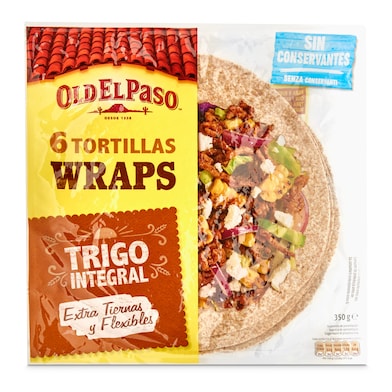 Tortillas de trigo integral Old El Paso 350 g-0
