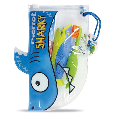 Kit dental infantil sharky Pierrot 1 unidad-0