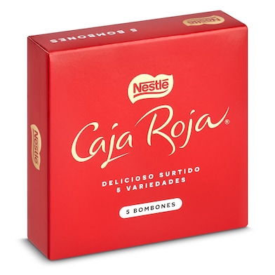 Bombones Nestlé Caja Roja 43 g-0 Bombones Nestlé Caja Roja 43 g-0