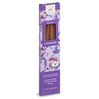 Incienso de lavanda La casa de los aromas caja 20 unidades-0