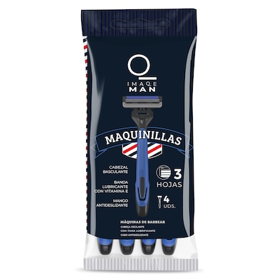 Maquinilla de afeitar 3 hojas Dia Imaqe 4 unidades-0