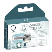 Recambio maquinilla de depilación 5 hojas Dia Imaqe 2 unidades