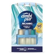 Recambio ambientador eléctrico aroma limpio Ambipur 1 unidad