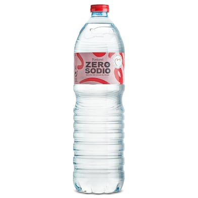 Agua mineral zero sodio Fontarel botella 1.5 L-0