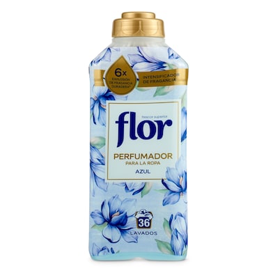 Suavizante perfumador azul Flor 36 lavados-0