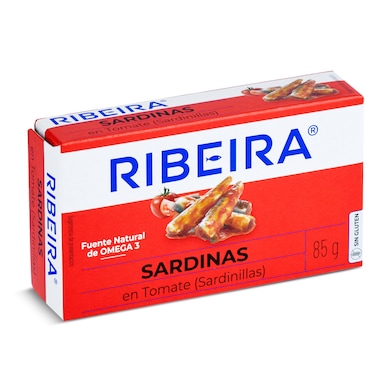 Sardinas en tomate Ribeira 55 g-0