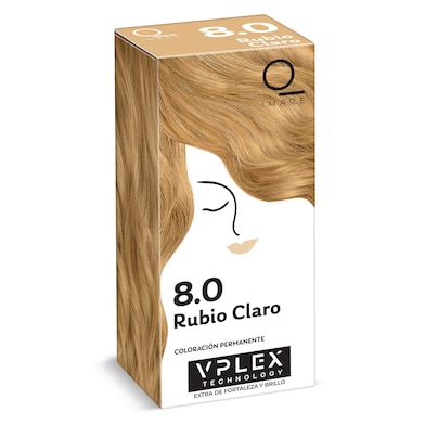Tinte pelo permanente color rubio claro nº 8.0 Dia Imaqe 1 unidad-0