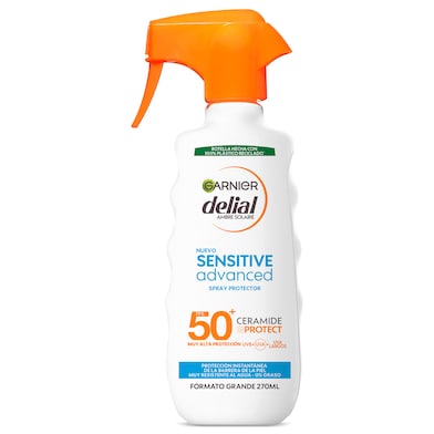 Protector solar sensitive advanced spf 50+ Delial 270 ml-0