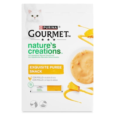 Snack para gatos con pollo y calabaza Purina 50 g-0