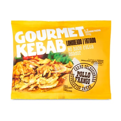 Kebab loncheado de pollo Gourmet Kebab bolsa 250 g-0