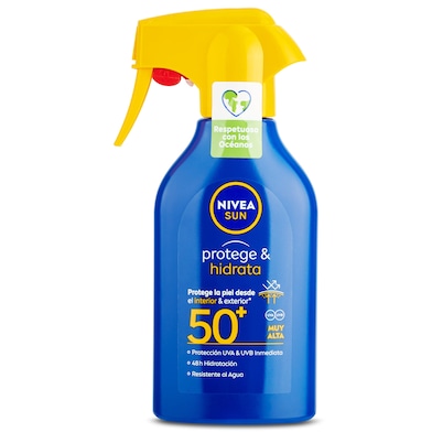 Protector solar protege & hidrata spf 50+ Nivea 270 ml-0