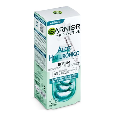 Sérum hidratante con aloe + ácido hialurónico Garnier 30 ml-0