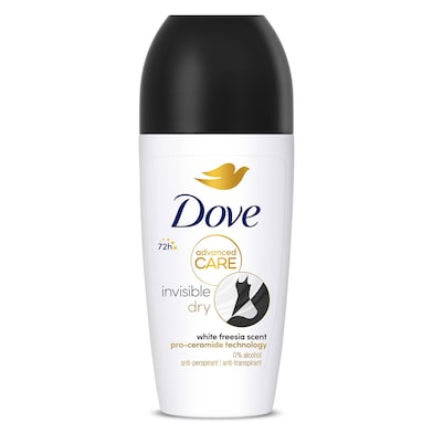 Desodorante roll-on invisible Dove 50 ml-0