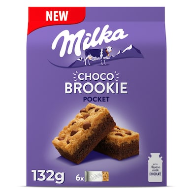 Choco brookie Milka 132 g-0