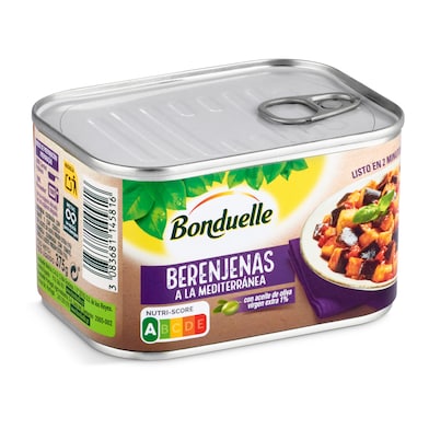 Berenjenas a la mediterránea Bonduelle 375 g-0