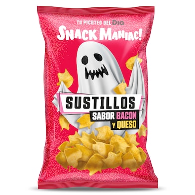 Sustillos sabor bacon y queso Dia Snack Maniac 100 g-0