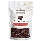 Arándanos recubiertos de chocolate negro Dia Naturmundo 150 g