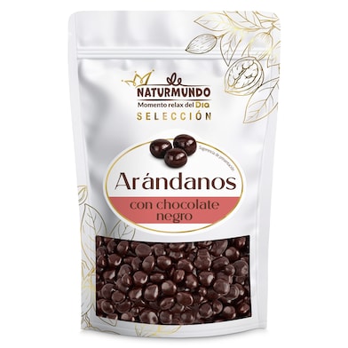 Arándanos recubiertos de chocolate negro Dia Naturmundo 150 g-0 Arándanos recubiertos de chocolate negro Dia Naturmundo 150 g-0