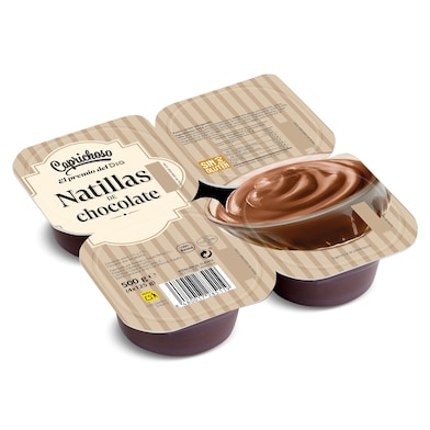 Natillas de chocolate Dia Caprichoso 4 x 125 g-0