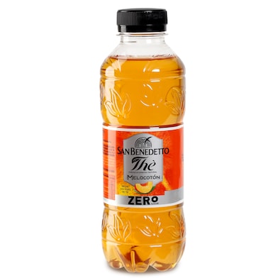 Refresco de té con melocotón zero San Benedetto 500 ml-0