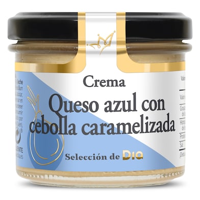 Crema de queso azul con cebolla caramelizada Selección de Dia 110 g-0 Crema de queso azul con cebolla caramelizada Selección de Dia 110 g-0