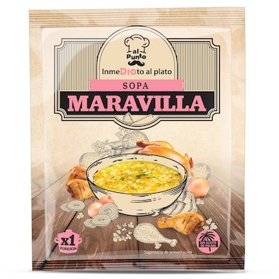Sopa de pollo con maravilla Dia Al Punto 90 g-0