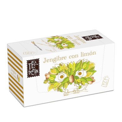 Infusión de jengibre con limón Dia Tetería 25 unidades-0