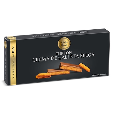 Turrón de crema de galleta belga Dia Dulce Noel 150 g-0 Turrón de crema de galleta belga Dia Dulce Noel 150 g-0