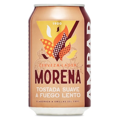 Cerveza morena Ambar 33 cl-0