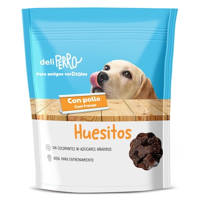 Snack para perros huesitos con pollo Dia Deliperro 100 g-0