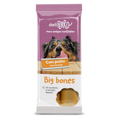 Snack para perros big bones con pollo Dia Deliperro 200 g-0