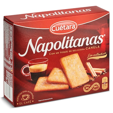 Galletas con canela Cuétara Napolitanas 426 g-0