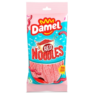 Golosinas red noodles Damel 200 g-0