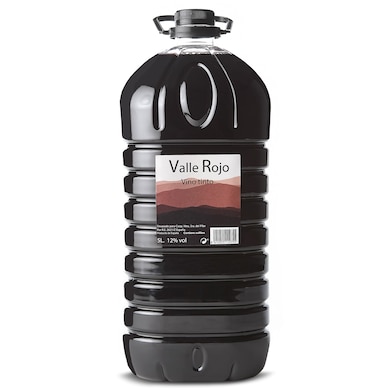 Vino tinto Valle rojo 5 L-0