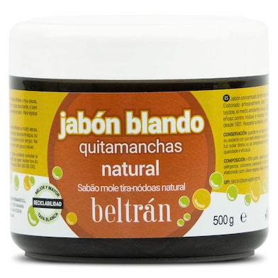 Jabón blando quitamanchas natural Beltrán 500 g-0