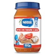 Puré de arroz con tomate y pavo Nestlé 190 g