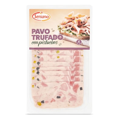 Pavo trufado con pistachos Serrano 150 g-0