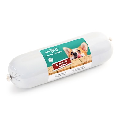 Salchicha para perros con cerdo y pollo Dia Deliperro 1 Kg-0