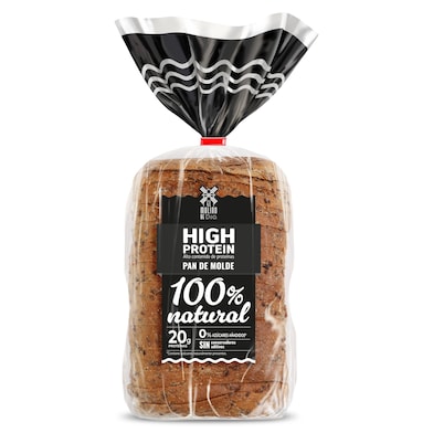 Pan de molde alto en proteínas El Molino de Dia 400 g-0