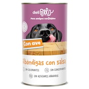Alimento para perros albóndigas con salsa de ave Dia Deliperro 1.2 Kg