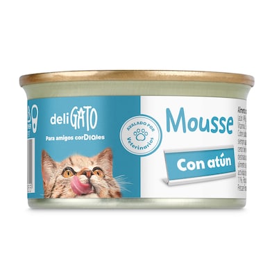 Mousse para gatos con atún Dia Deligato 85 g-0 Mousse para gatos con atún Dia Deligato 85 g-0
