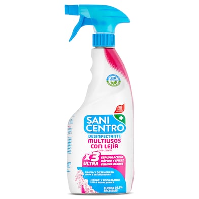 Limpiador multiusos con lejía Sanicentro spray 750 ml-0