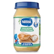 Puré de arroz blanco con pollo Nestlé 190 g