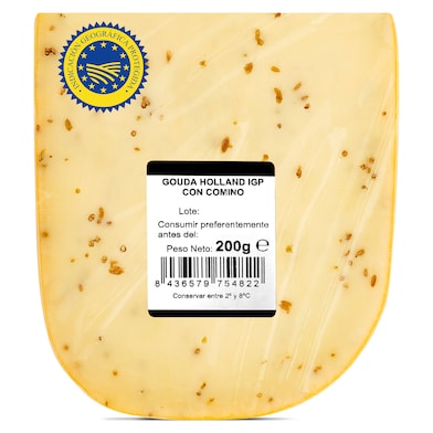 Queso gouda con comino Quesería del Mundo 200 g-0