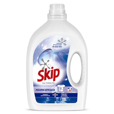 Detergente máquina líquido máxima eficacia Skip 33 lavados-0