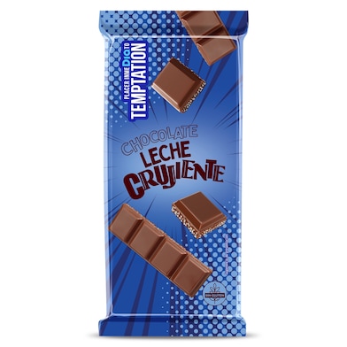 Chocolate con leche crujiente Dia Temptation 75 g-0