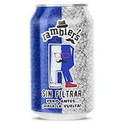 Cerveza sin filtrar Dia Ramblers 33 cl