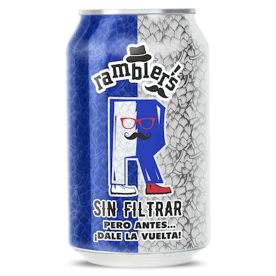 Cerveza sin filtrar Dia Ramblers 33 cl-0