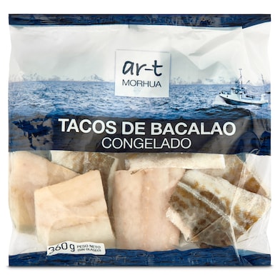 Tacos de bacalao ArtMorhua 360 g-0