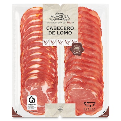 Cabecero de lomo Dia Nuestra Alacena 2 x 70 g-0